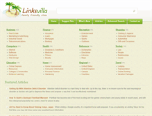 Tablet Screenshot of linksvilla.com